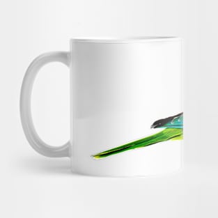 Green Parakeet Mug